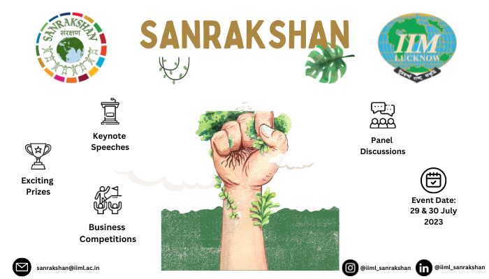 Sanrakshan - The Annual Business Sustainability Conclave on 29th and 30th July 2023